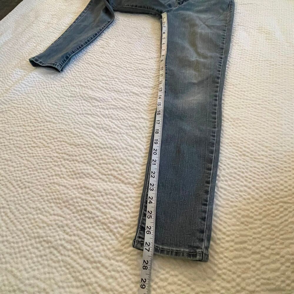 Denizen Levi's Womens Modern Skinny Jeans Size 4, W27, L32 Gray Medium Denim - Picture 13 of 14